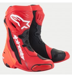 Botas Alpinestars Supertech R Rojo Brillo Rojo Fluor |2220021-3029|