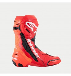 Botas Alpinestars Supertech R Rojo Brillo Rojo Fluor |2220021-3029|