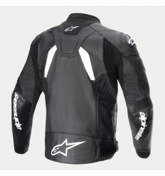 Chaqueta Alpinestars Gp Plus R V4 Airflow Cuero Blanco Negro |3100624-12|