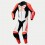 Mono Alpinestars Gp Force Lurv 1Pc Cuero Rojo Fluor Blanco Negro |3152124-3022|