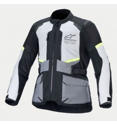 Chaqueta Alpinestars Andes Air Drystar Gris Hielo Gris Oscuro Negro |3207924-919