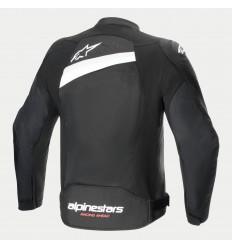 Chaqueta Alpinestars T-Gp Plus R V4 Airflow Blanco Negro |3300624-12|