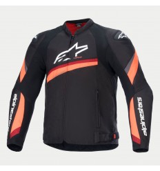 Chaqueta Alpinestars T-Gp Plus R V4 Negro Rojo Fluor |3300524-1030|