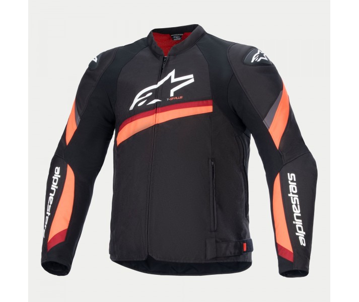 Chaqueta Alpinestars T-Gp Plus R V4 Negro Rojo Fluor |3300524-1030|