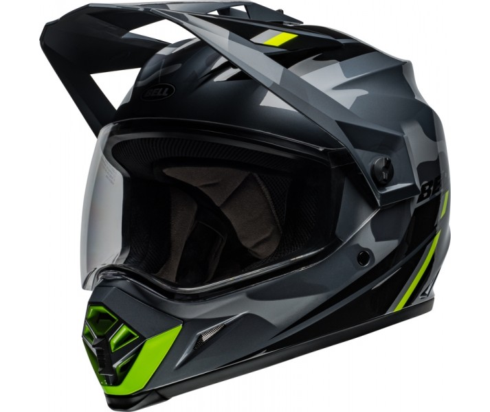 Casco Bell Mx-9 Adventure Mips Alpine Brillo Met Gris Camo |8008987001|