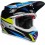 Casco Bell Moto-9S Flex Pro Circuit 24 Brillo Negro Azul |8008983001|