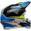 Casco Bell Moto-9S Flex Pro Circuit 24 Brillo Negro Azul |8008983001|