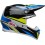 Casco Bell Moto-9S Flex Pro Circuit 24 Brillo Negro Azul |8008983001|