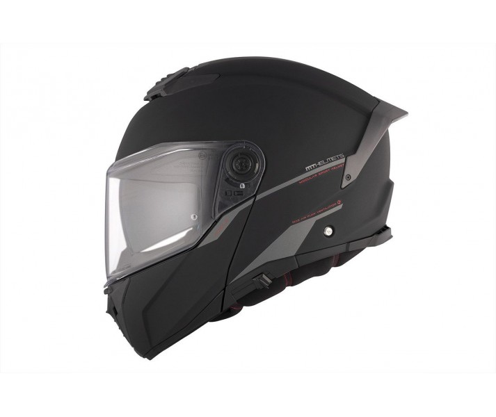 Casco MT Atom 2 Sv Solid A1 Negro Mate |1335000013|