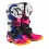 Botas Alpinestars Limited Edition Tech 10 Coast Blanco Azul Oscuro Rosa Fluor