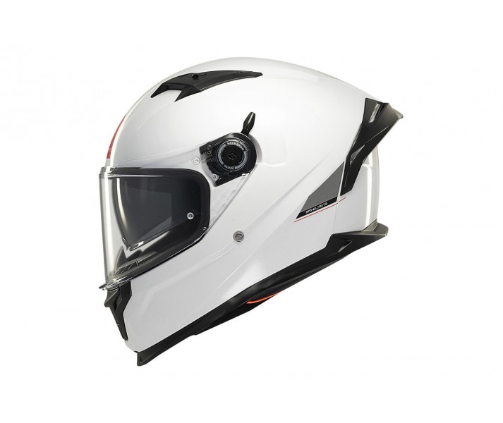 Casco MT Helmets Braker SV Solid Blanco Perla Brillo |13460000003|