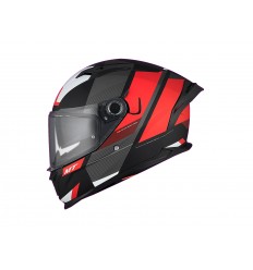 Casco MT Helmets Braker SV Chento Rojo Negro Mate |1346A561533|