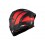 Casco MT Helmets Braker SV Chento Rojo Negro Mate |1346A561533|
