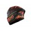 Casco MT Helmets Braker SV Punk Rider Naranja Negro Mate |1346A711533|