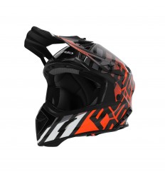 Casco Acerbis Steel Carbon Negro Naranja Fluor |0025047.446|