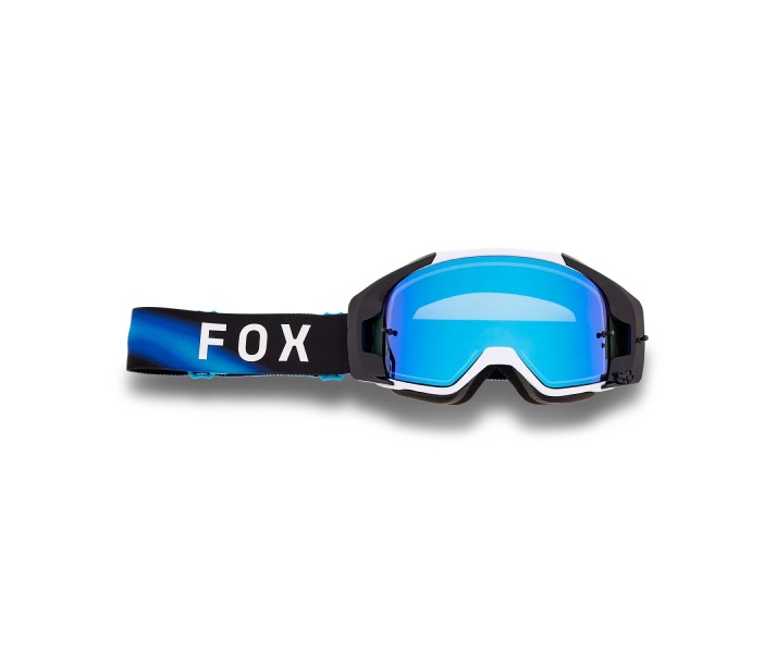 Máscara Fox Vue Volatile Negro Azul Lente Espejo |32021-013|