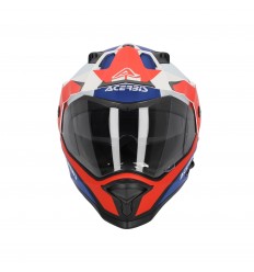 Casco Acerbis Reactive 22/06 Blanco Azul Rojo |0025312.034|