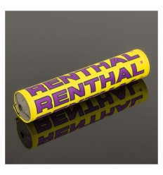 Almohadilla De Manillar Renthal Vintage Sx (10in) Amarillo Negro Morado |P354|