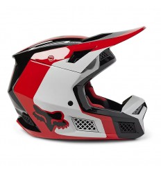 Casco Fox V3 Rs Efekt Rojo Flour |29640-110|