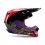 Casco Fox V1 Barbed Wire Se Negro Rojo |30435-017|