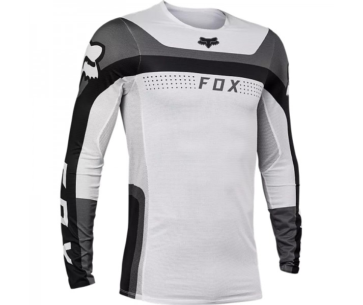 Camiseta Fox Flexair Efekt Blanco Negro |29603-018|