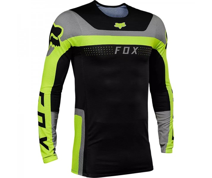 Camiseta Fox Flexair Efekt Amarillo Flour |29603-130|