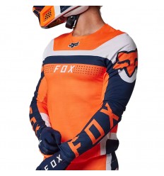 Camiseta Fox Flexair Efekt Naranja Flour |29603-824|