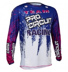 Camiseta Fox Pro Circuit 180 Blanco Azul |30853-059|