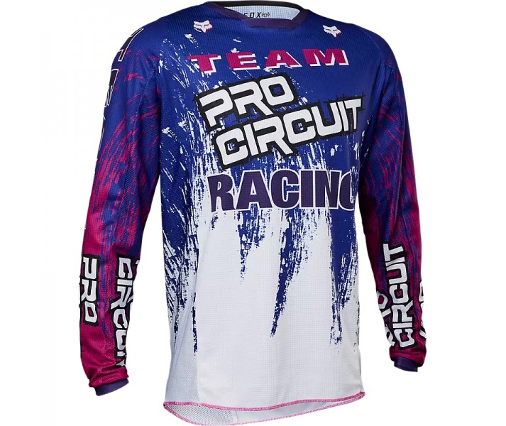 Camiseta Fox Pro Circuit 180 Blanco Azul |30853-059|