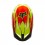 Casco Fox Infantil V1 Statk Rojo Amarillo |30484-080|