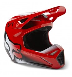 Casco Fox Infantil V1 Toxsyk Rojo Flour |29731-110|