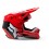 Casco Fox Infantil V1 Toxsyk Rojo Flour |29731-110|