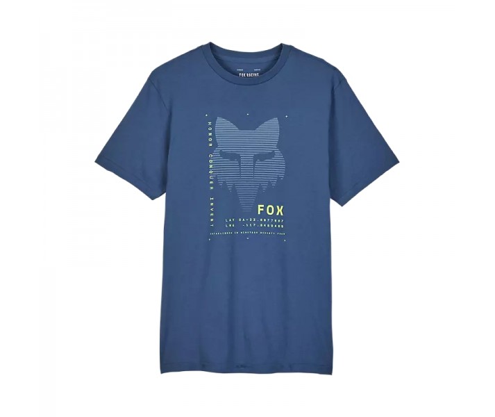 Camiseta Fox Premium Dispute Azul |32064-199|