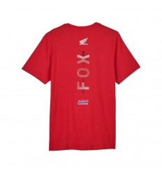 Camiseta Fox Premium Fox x Honda II Rojo |32059-122|