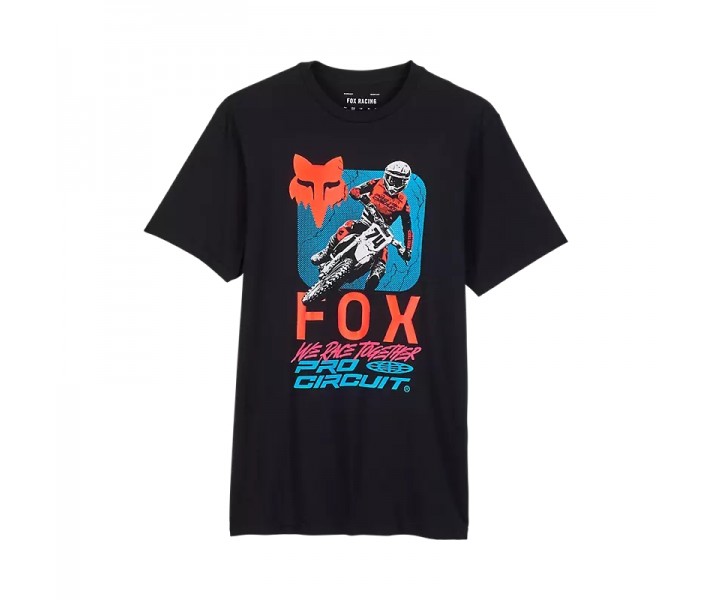 Camiseta Fox Premium Fox x Pro Circuit Negro |32001-001|
