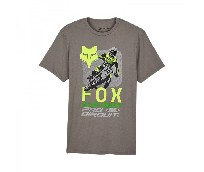 Camiseta Fox Premium Fox x Pro Circuit Gris |32001-185|