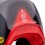 Casco Fox V1 Interfere Gris Rojo |32044-037|