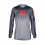 Camiseta Técnica Fox 180 Interfere Gris Rojo |32053-037|