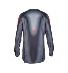 Camiseta Técnica Fox 180 Interfere Gris Rojo |32053-037|