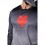 Camiseta Técnica Fox 180 Interfere Gris Rojo |32053-037|