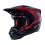 Casco Alpinestars Honda S-M5 Negro Rojo Glossy |8308023-1333|