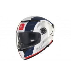 Casco Mt Thunder 4 Sv Treads C7 Gris Rojo Azul Brillo |1308B37271|