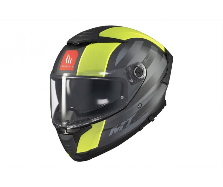 Casco Mt Thunder 4 Sv Treads D3 Amarillo Gris Mate |1308B373352|