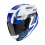 Casco Scorpion Exo-391 Captor Blanco Azul |139-469-74|