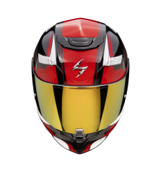 Casco Scorpion Exo-391 Captor Negro Rojo |139-469-24|