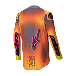 Camiseta Alpinestars Supertech Lipan Amarillo Rosa |3760625-516|