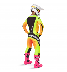 Traje Alpinestars Techstar Melt Amarillo Negro