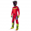 Traje Alpinestars Supertech Maker Rojo Brillo Amarillo Fluor