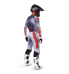 Traje Alpinestars Supertech Lipan Gris Naranja Fluor