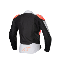 Chaqueta Alpinestars Mujer T-Jaws V4 Wp Negro Gris Fluor Coral |3210125-1789|
